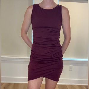 Leith - Dark Red Sleeveless Dress - Size Small